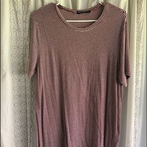 Brandy Melville Stripped T-shirt Dress